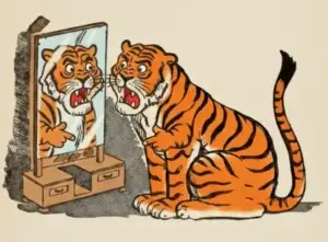মোটা কেঁদো বাঘ